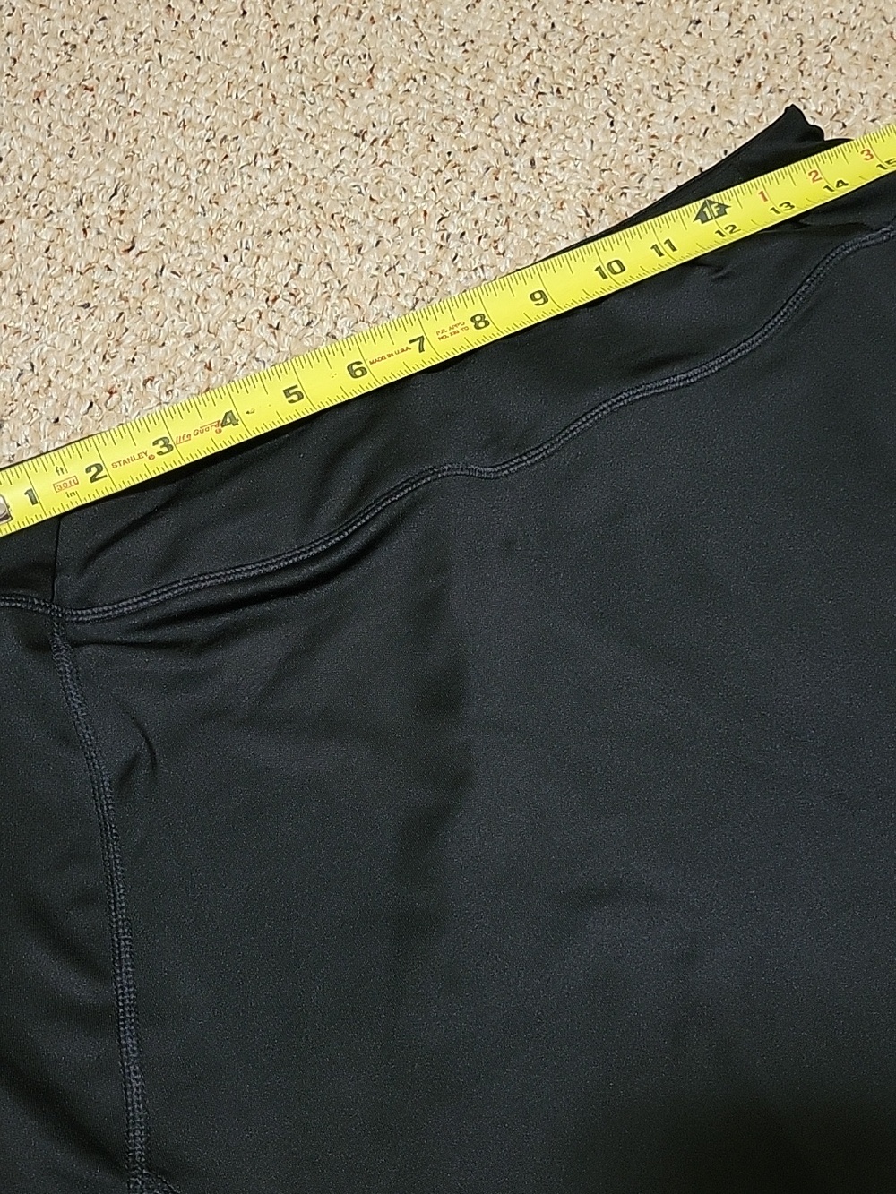Gaiam Yoga Skirt Womens Size M - Solid Black - Picture 5 of 6